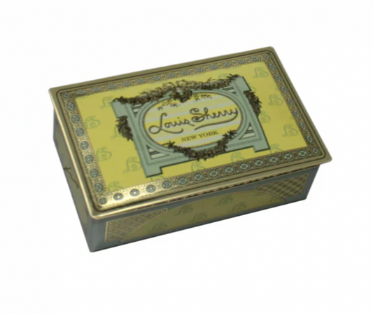 Jewel Box 2-Piece Candy Tin - Vintage 1881