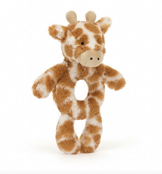 Bashful Giraffe Ring Rattle