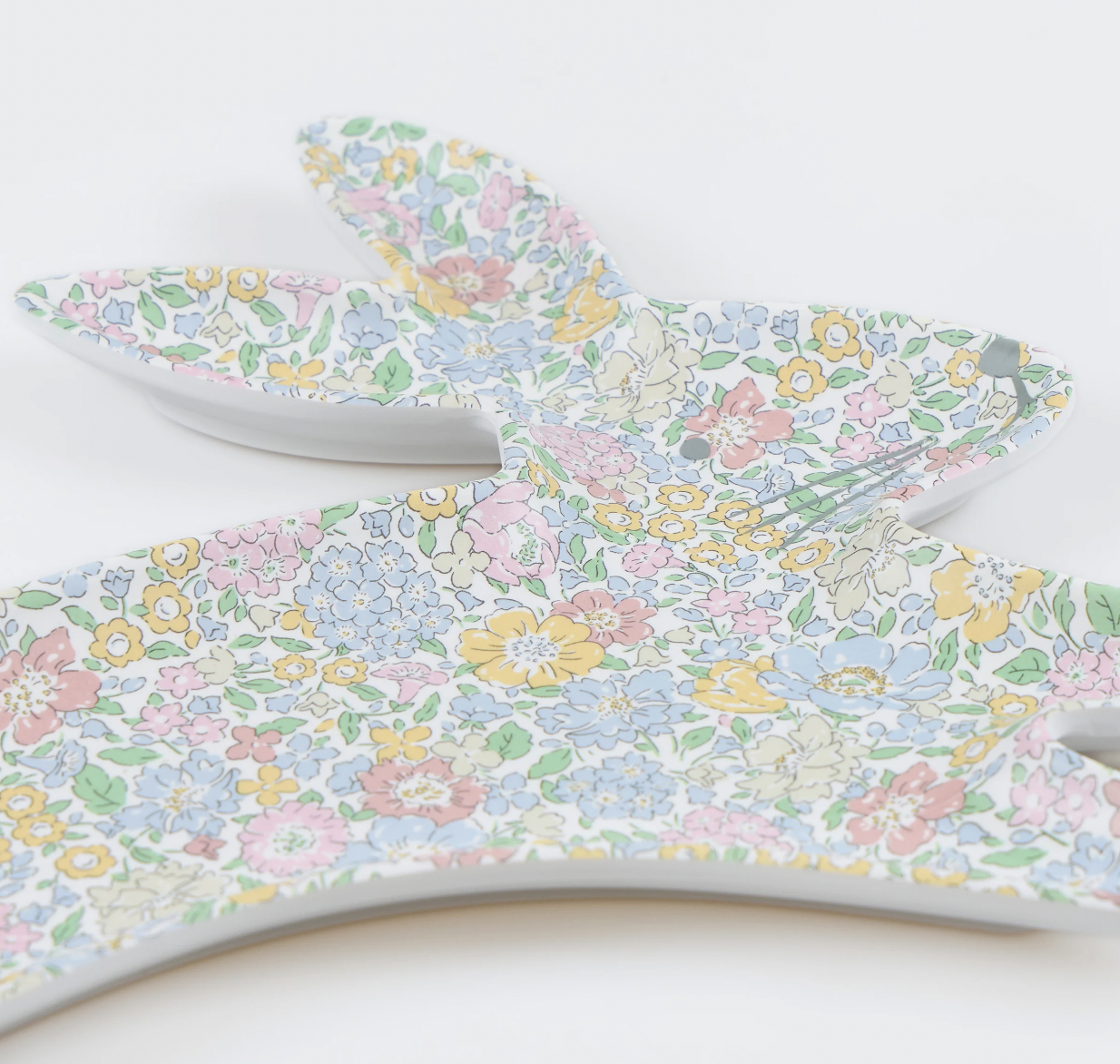 Liberty Print Melamine Bunny Plate
