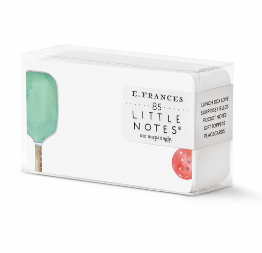 Pickleball Little Notes