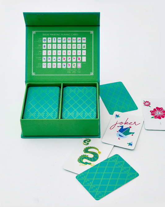 Birdie Mahjong Travel Playing Cards