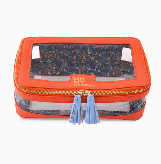 Orange Tile Storage Bag