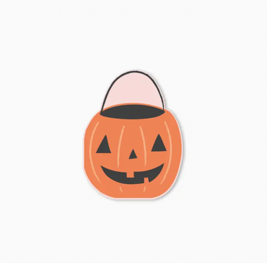 Trick-or-Treat Pumpkin Cocktail Napkins