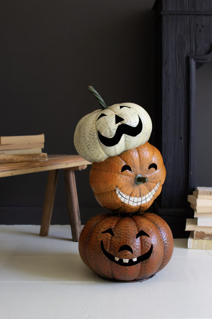 Stacking Jack-O-Lanterns