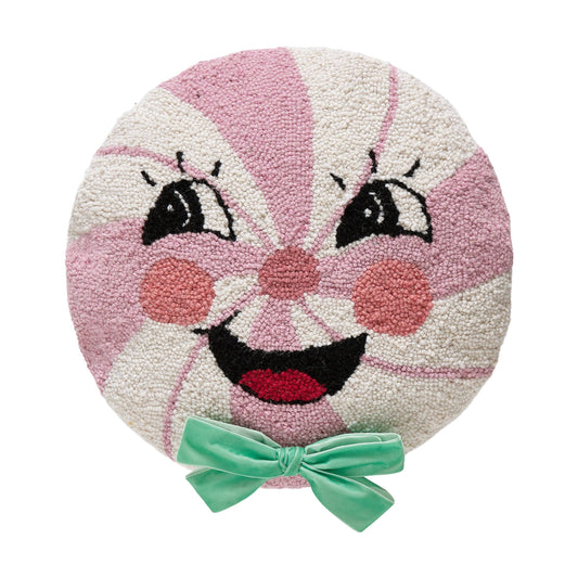 Candy Man w/Bow Hook Pillow - Junk Gypsy