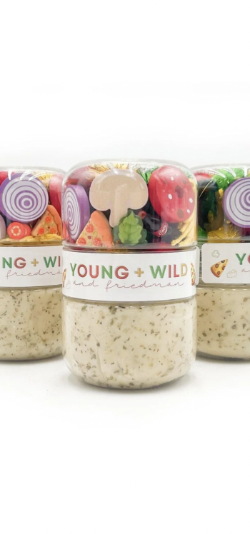 Pizza Grab & Go Dough Jar