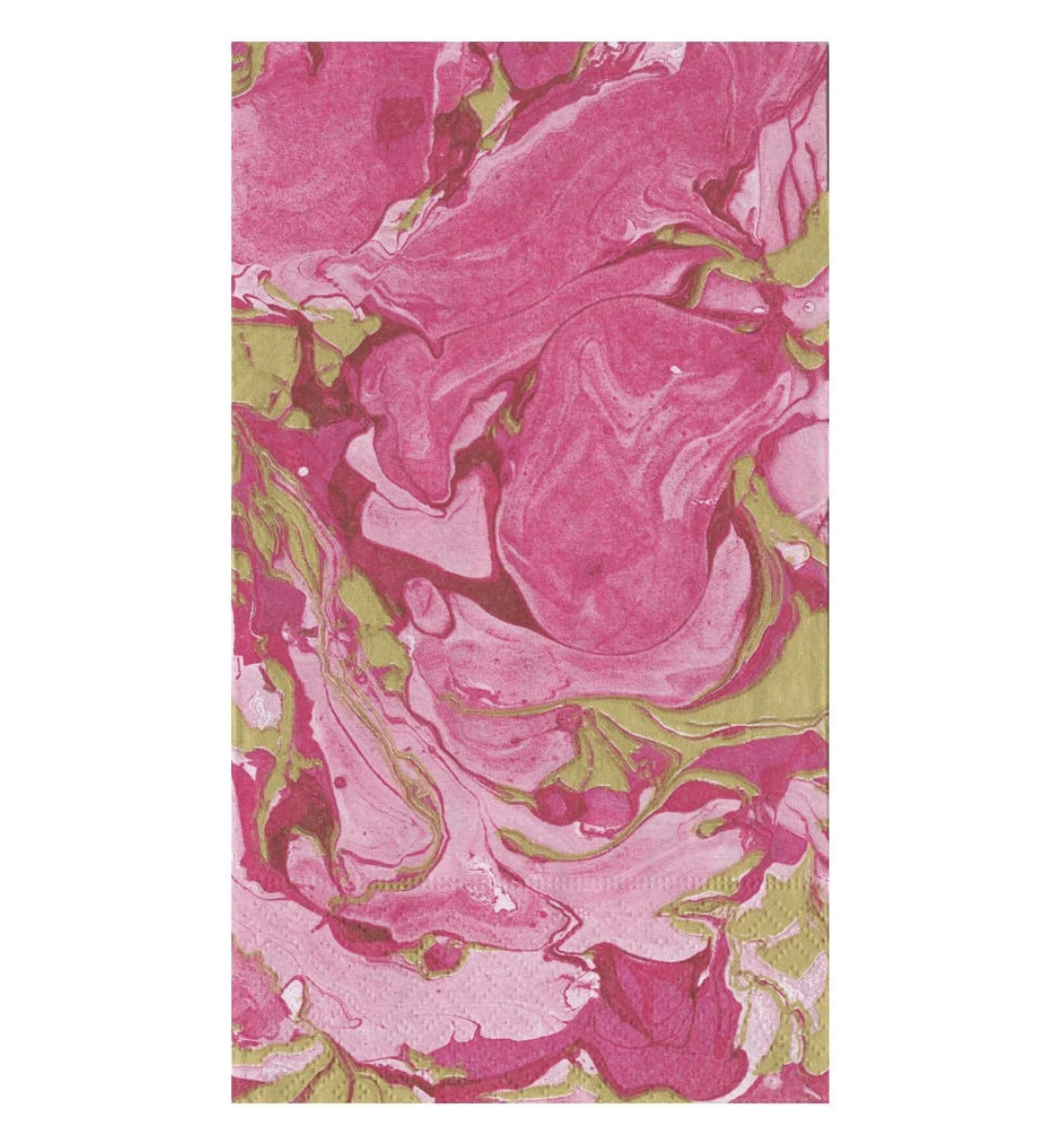Marbled Rosa Guest Napkins