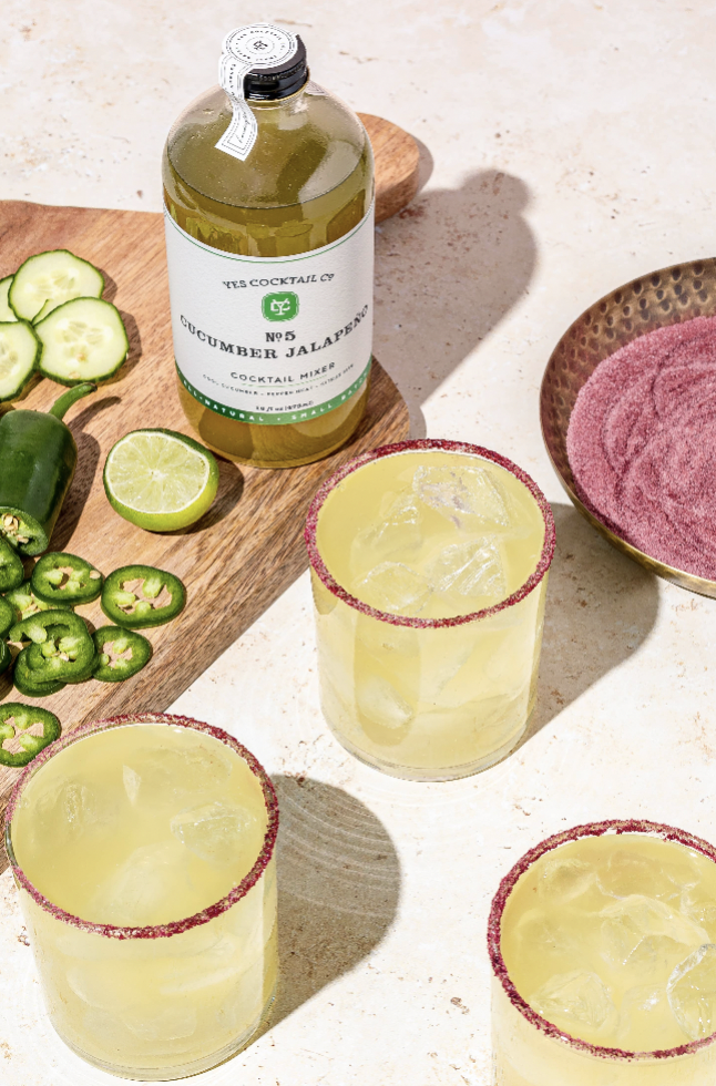 Cucumber Jalapeno Cocktail Mixer