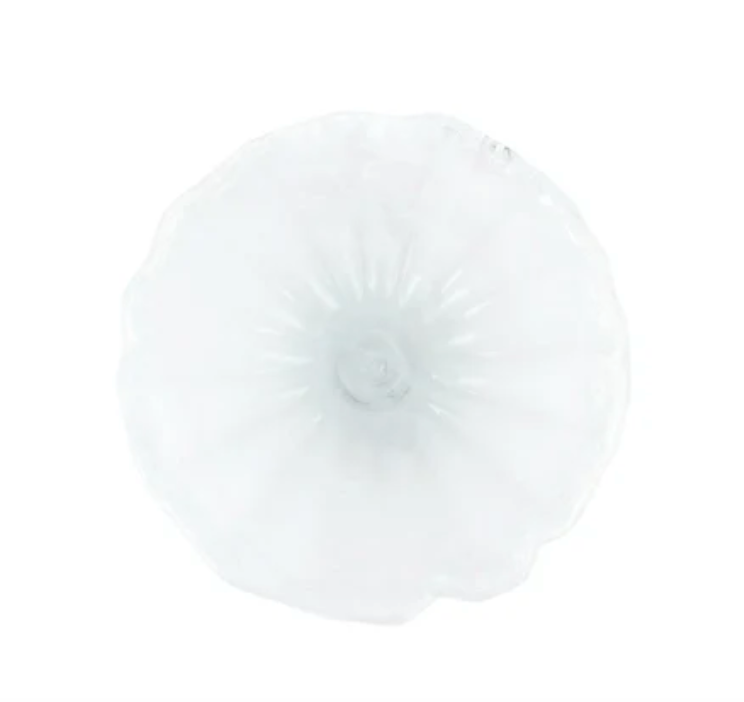 Onda Glass White Small Bowl