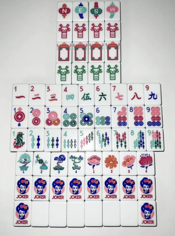 Shangri-La Mahjong Tiles