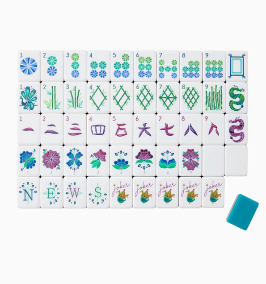 Lagoon Mahjong Tiles
