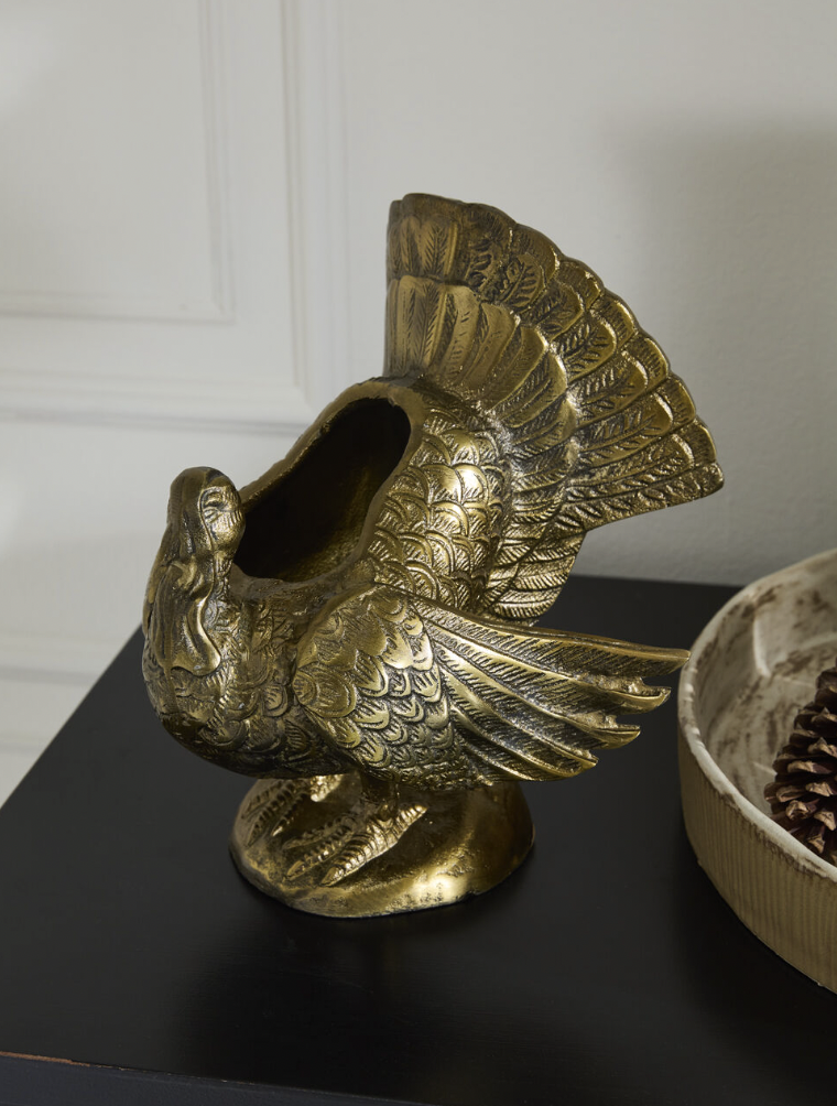 Autumn Turkey Vase