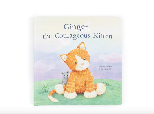 Ginger, the Courageous Kitten Book