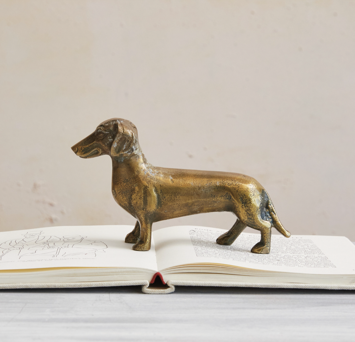 Cast Aluminum Dachshund