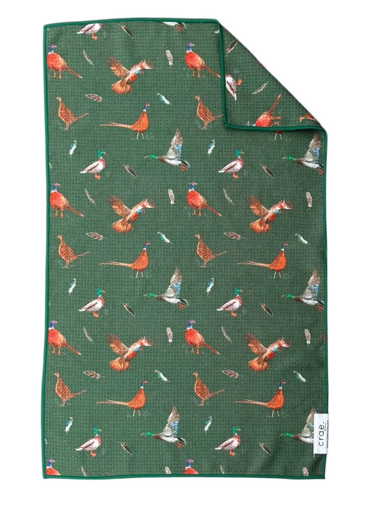 Pheasant Double-Sided Tea Towel