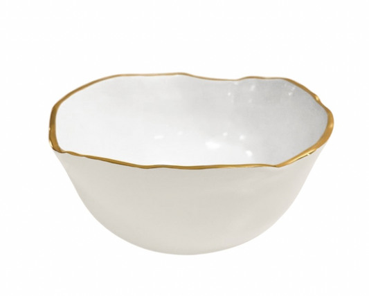 Cream + White ENCANTO Osaka Large Bowl