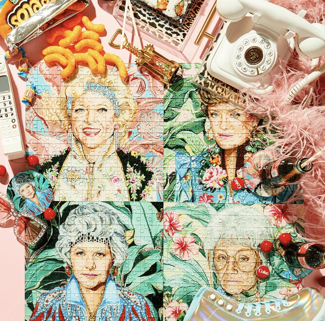 Golden Gals Acrylic Puzzle