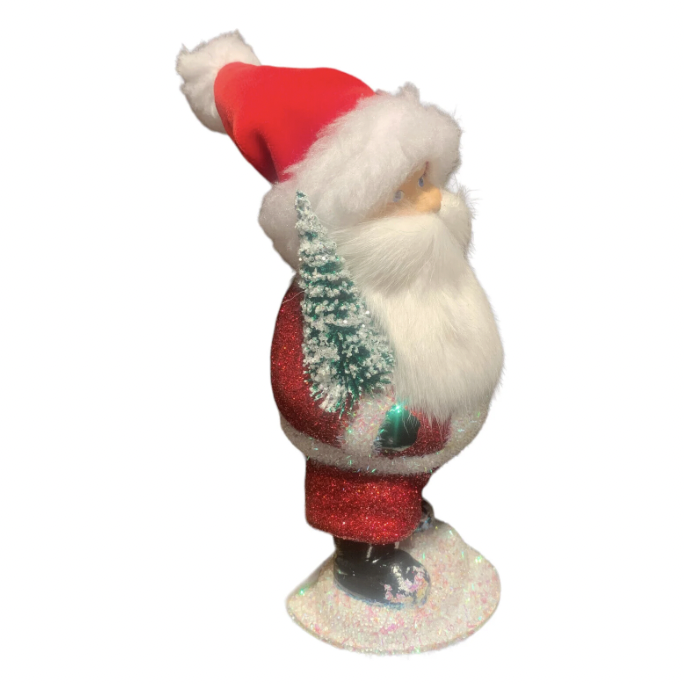 Ino Schaller Red Glitter Santa
