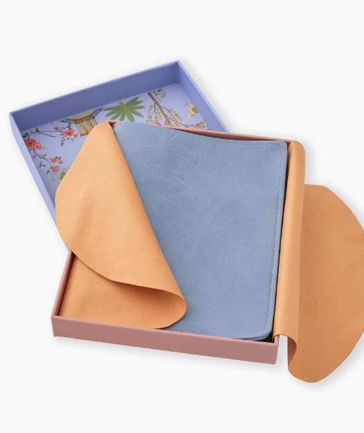 Periwinkle Mahjong Card Folio