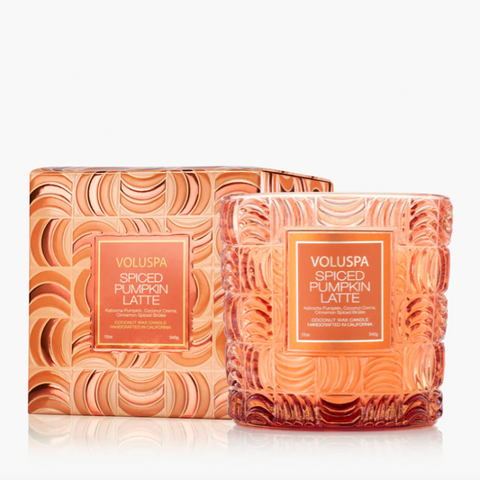 Spiced Pumpkin Latte Luxe Classic Candle