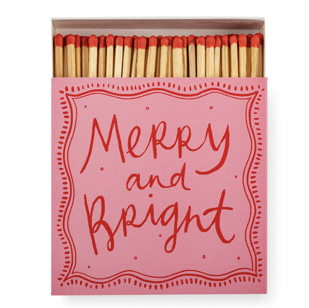 Merry & Bright | Square - Christmas Safety Matches 🎄