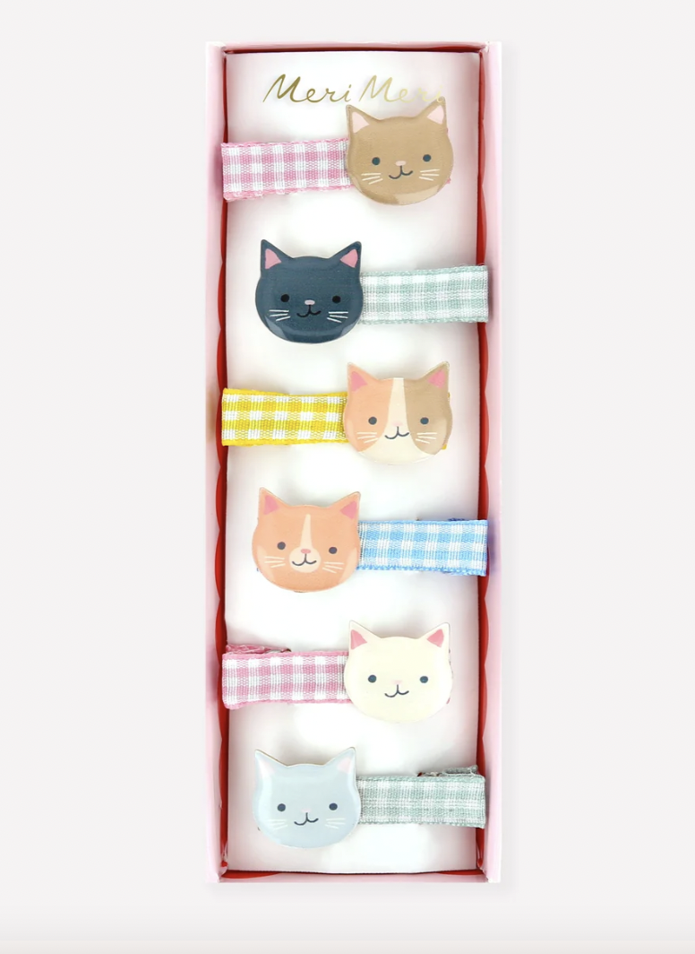 Kitten Club Hair Clips