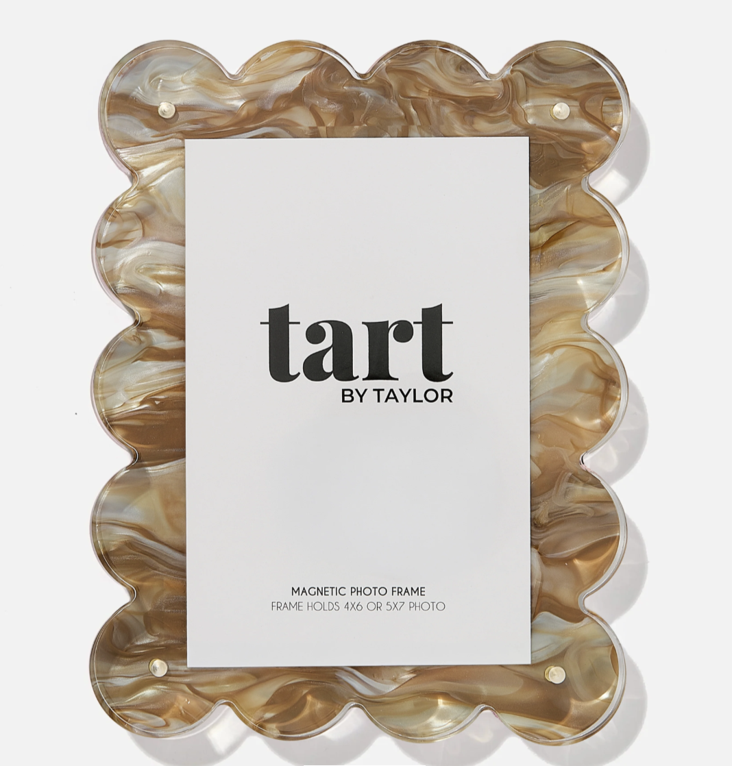 Brown Marbled Acrylic Picture Frame