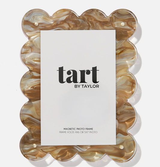 Brown Marbled Acrylic Picture Frame