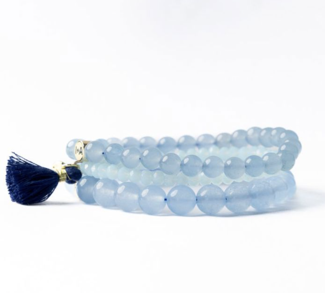 Sky Blue Addison Set of Three Bracelets