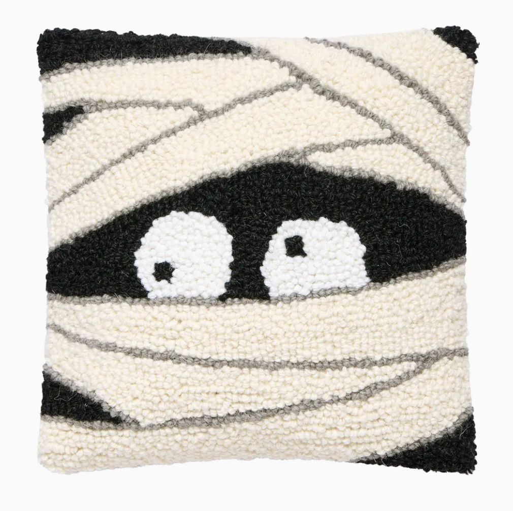 Mummy Face Hook Pillow