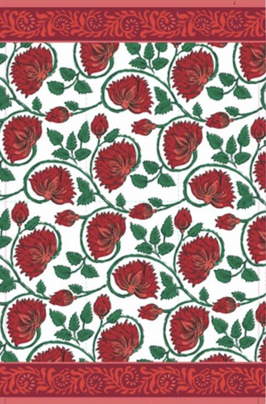 White Spice Trail Tea Towel