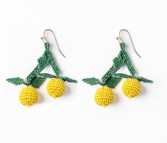Lottie Lemon Earrings