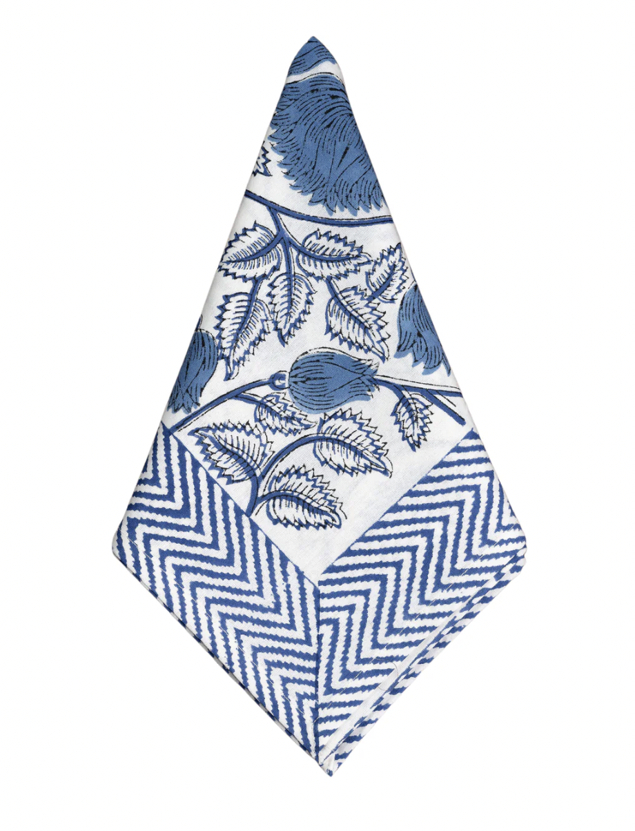 Blue Meadow Cabana Napkin