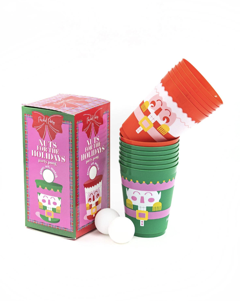 Nuts for the Holidays Pong Set
