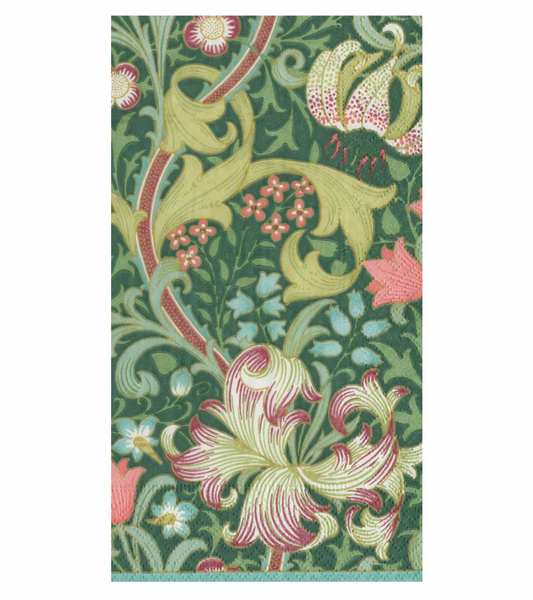 Golden Lily Forest Guest Napkins