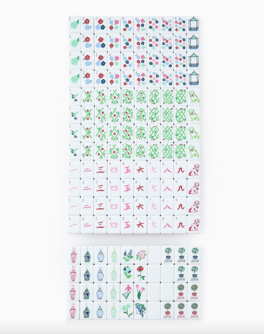 Nantucket Mahjong Tiles