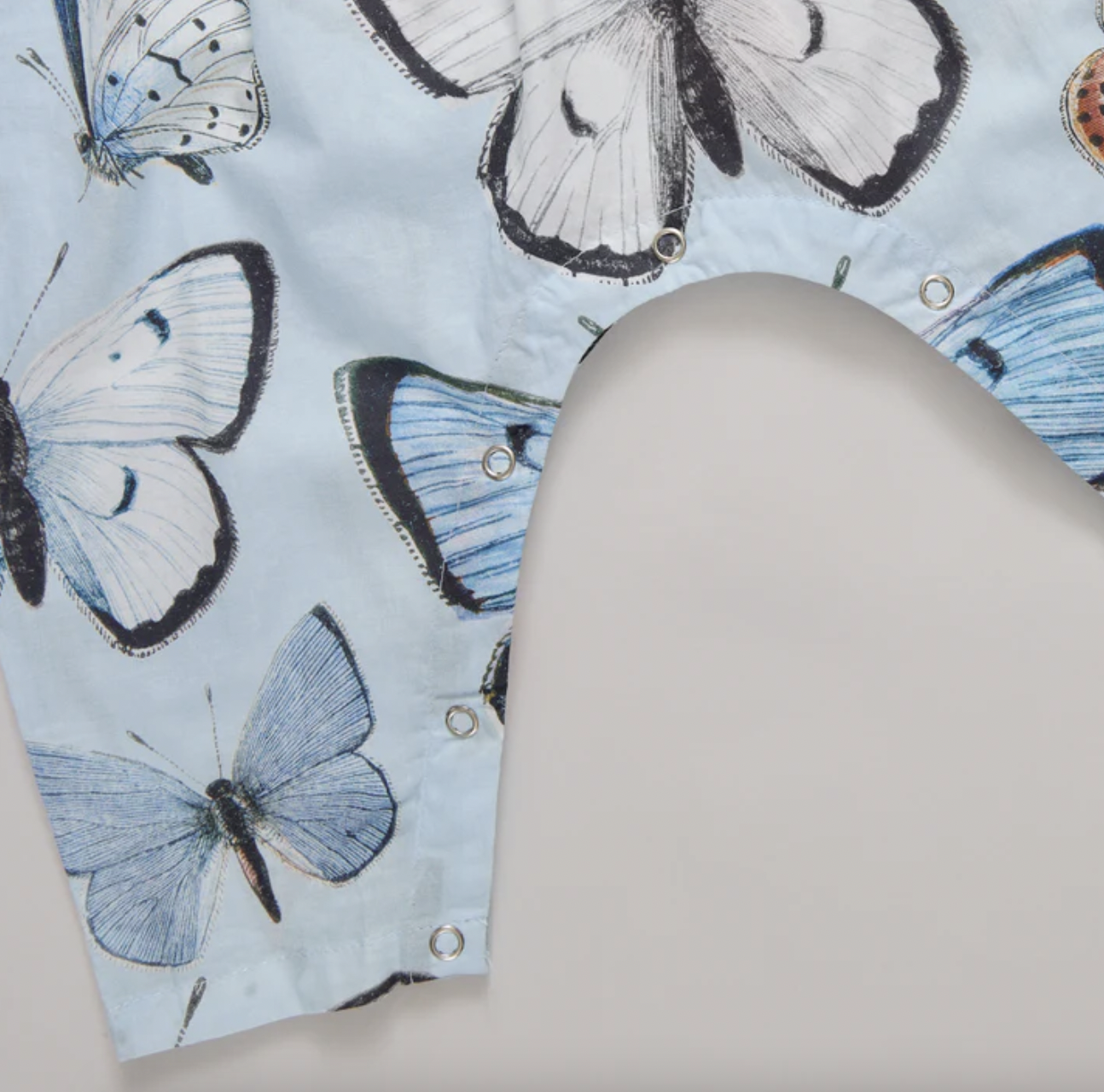 Blue Vintage Butterflies Alexandra Jumper