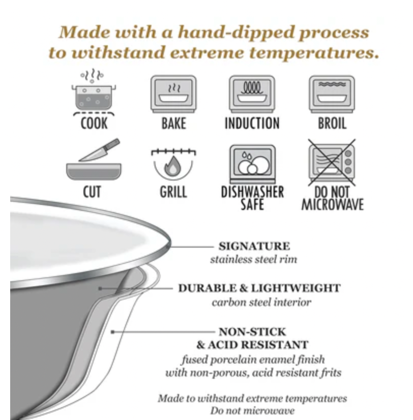 Cobalt Splatter Medium Colander