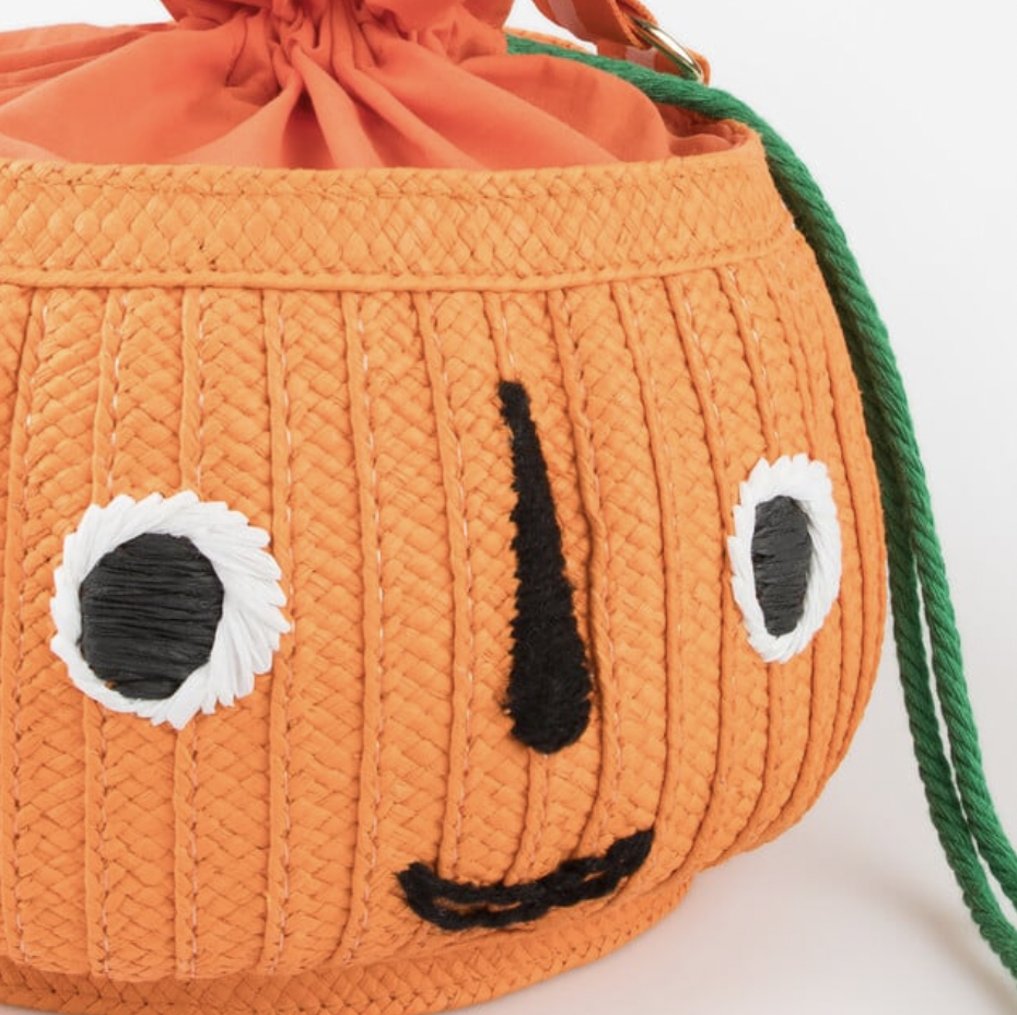 Trick Or Treat Pumpkin Basket Bag