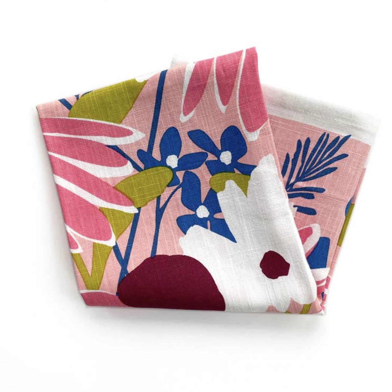 Echinacea Flowers Tea Towel