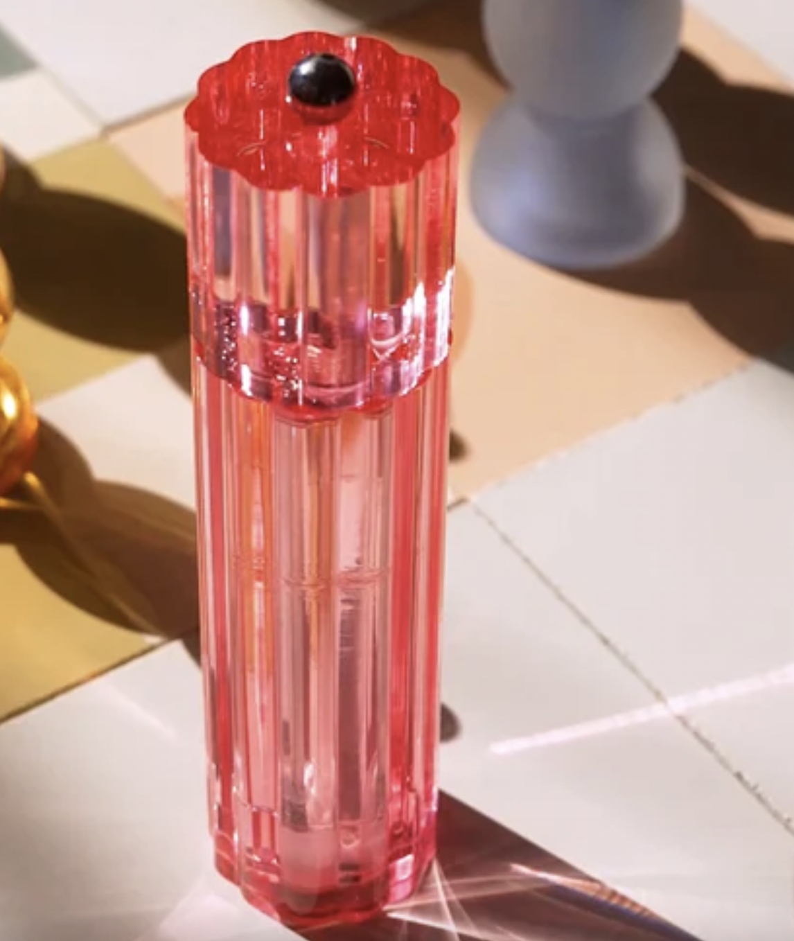 Icy Pink Flute Salt and Pepper Grinder