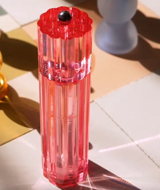 Icy Pink Flute Salt and Pepper Grinder