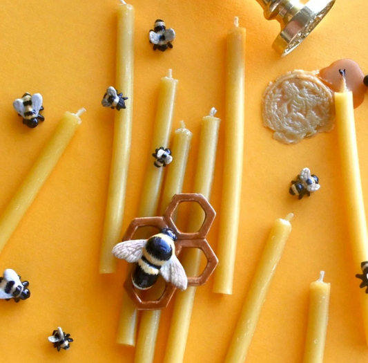 Beeswax Birthday Candles
