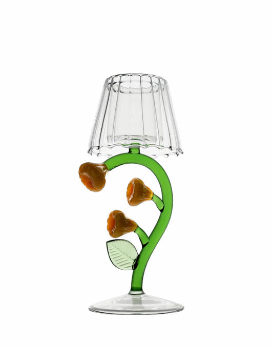 Firefly Tea Light with Yellow Flowers