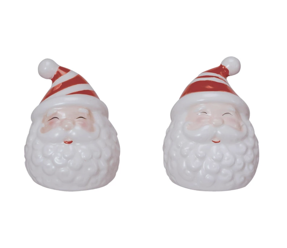 Santa Salt & Pepper Shakers