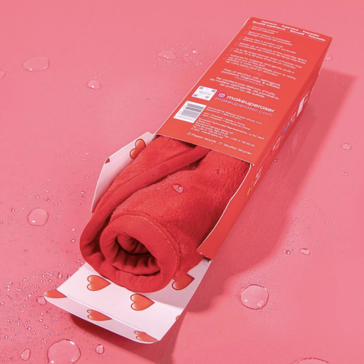 Red Pro  | Extra Large MakeUp Eraser