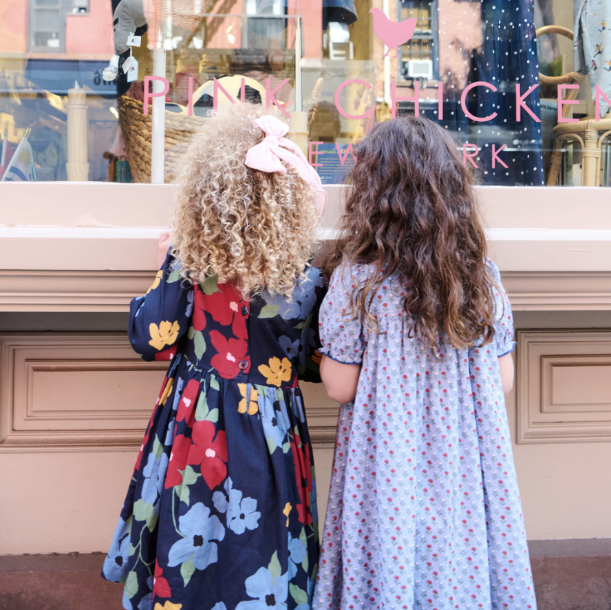 Light Blue Carnation Lucia Dress
