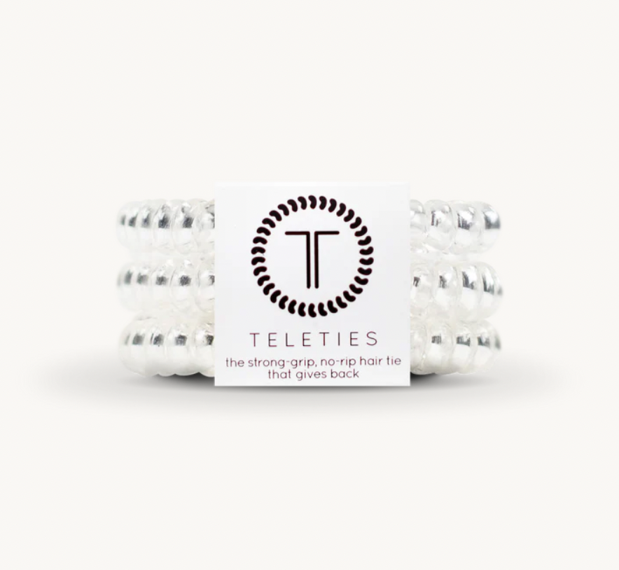 Crystal Clear Small Hair Ties
