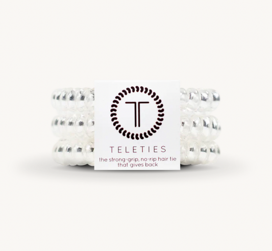 Crystal Clear Small Hair Ties
