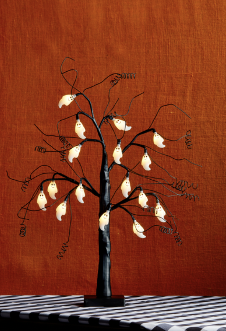 Ghost Light Up Tree